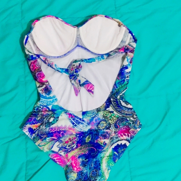 Victoria's Secret Swim strapless one-piece swimsuit - Picture 2 of 2